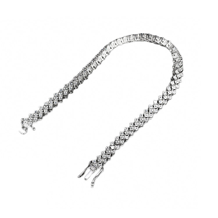 Dressy Moissanite Tennis Bracelet