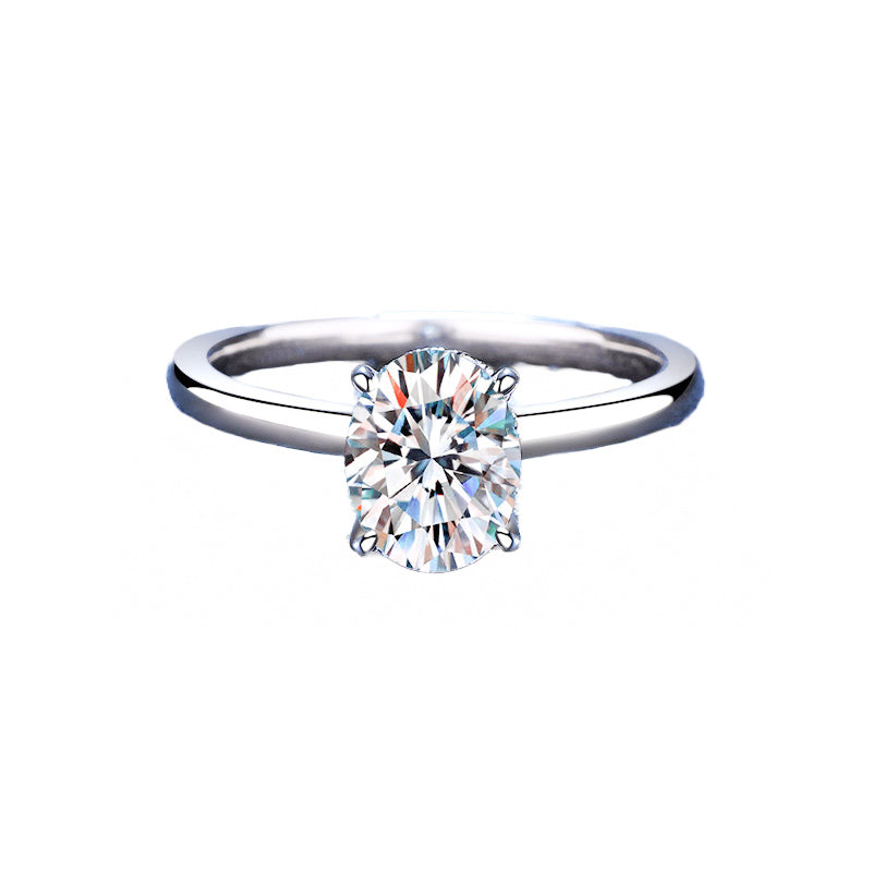 Elegance Defined 2ct Oval Cut Solitaire Ring