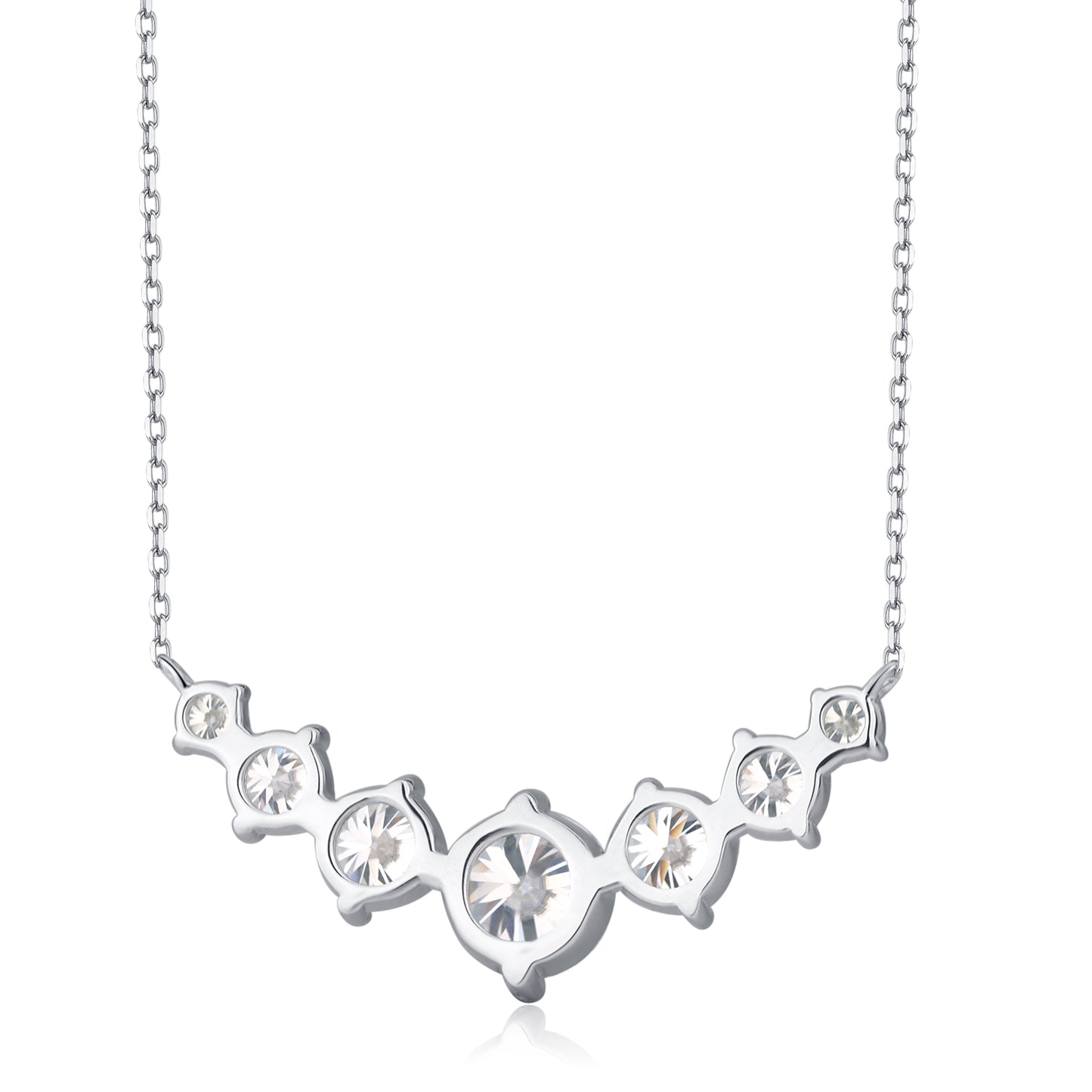 The Seven-Stone Moissanite Necklace