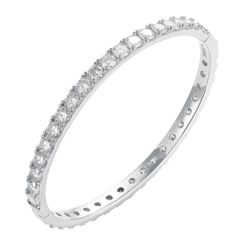 Luxurious Moissanite Bangle